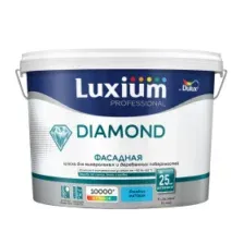 Краска Dulux Luxium Prof Diamond Фасадная гладкая BW (9л, матовый)