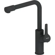 Смеситель Damixa Merkur 710771300 (черный матовый)