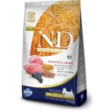 Сухой корм для собак FARMINA N&D Low Grain Adult Mini ягненок и черника 2,5 кг (8010276022103)