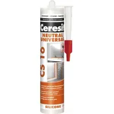 Герметик силиконовый Ceresit CS 16 нейтральный (280мл, белый)
