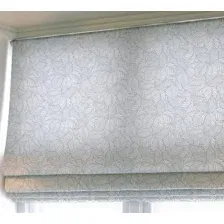 Римская штора Jalux Барокко 0476/2 45x170 (коричневый)