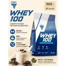 Протеин Trec Nutrition Whey 100 печенье (900 гр)
