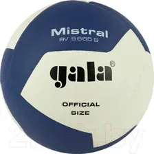 Мяч волейбольный Gala Sport Mistral 12 / BV5665S (размер 5, белый/синий)