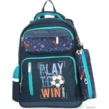 Школьный рюкзак Schoolformat Soft 3 + Play Football РЮКМ3П-ПФБ