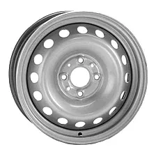Штампованные диски Eurodisk 64E45Y 15x6" 4x114.3мм DIA 66.1мм ET 45мм Silver