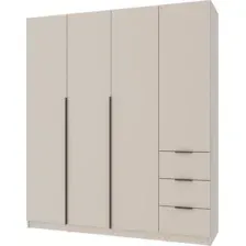 Шкаф Mio Tesoro Мельбурн 4DG3S (кашемир)