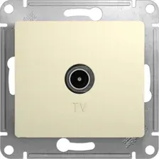 Розетка телевизионная Systeme Electric Glossa GSL000293
