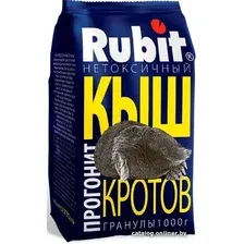 Гранулы от вредителей Рости Rubit КЫШ от кротов гранулы 1 кг
