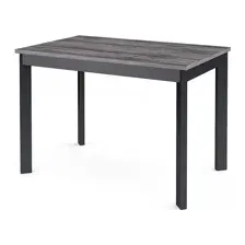 Стол обеденный Dikline L110  Black, сосна пасадена