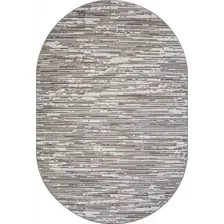 Ковер для жилой комнаты Merinos Sierra F352-OVAL-CREAM-BLUE (2.5x3.5)