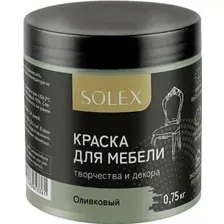 Краска Solex Для мебели (750г, оливковый)