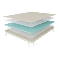 Наматрасник ортопедический Stolline Топпер Прима в скрутке 120x200