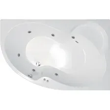 Ванна Triton Мари 170x110 L Базовая Flat (с гидромассажем)
