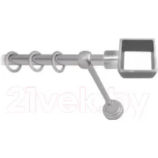 Карниз для штор Lm Decor Куб 177 1р гладкий (сатин, 4м)