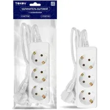 Удлинитель Tokov Electric TKE-C01-BU3-10-1-Z