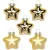 Елочная игрушка Inge's Christmas Classic Gold Звезды 12004P047