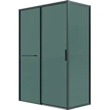 Душевой уголок Grossman Style 100x100x195 120.K33.05.1010.21.10 (черный матовый/стекло тонированное)