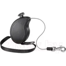 Поводок-рулетка Ferplast Flippy One Cord Mini 75091017 (черный)
