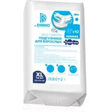Подгузники для взрослых Dr.Dinno Standart Plus XL (10шт)