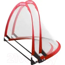 Футбольные ворота Atemi APSG02N (2шт, красный/белый)