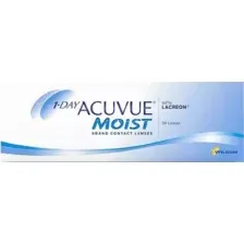 Комплект контактных линз Acuvue 1 Day Moist with Lacreon Sph -6.00 R8.5 D14.2 (30шт)