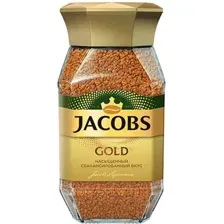 Кофе Jacobs Gold растворимый 190г