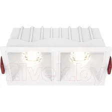 Точечный светильник Maytoni Alfa LED DL043-02-10W3K-D-SQ-W