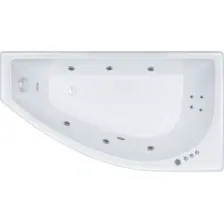 Ванна гидромассажная TRITON Бэлла Экстра 140x76 Комфорт Flat левосторонняя 