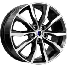 Литой диск K&K Портер (КС906) 18x7.5" 5x110мм DIA 67.1мм ET 40мм Алмаз черный
