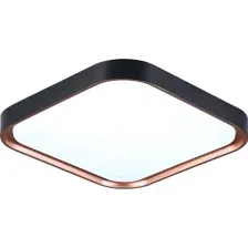Потолочный светильник Ambrella light FZ1271 BK/PGD, черный/розовое золото
