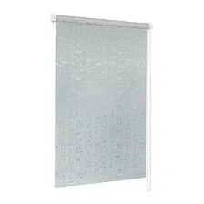 Рулонные шторы Delfa Сантайм Жаккард Азия СРШ-01М 25104 (34x170, серый)