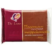 Пластилин скульптурный Луч Люкс 29С 1698-08 (терракотовый)