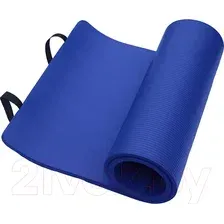 Коврик для йоги и фитнеса Proiron 1800x610x15 / К18615С (синий)