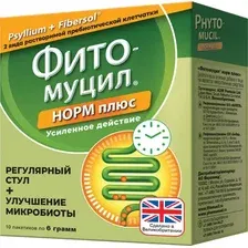 Пищевая добавка Фармамед Фитомуцил норм плюс (10x6г)