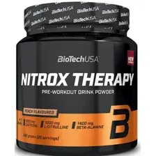 Предтренировочный комплекс BioTech USA Nitrox Therapy (персик, 340г)