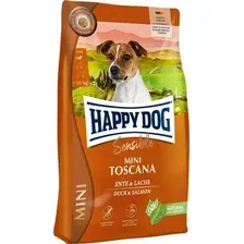Сухой корм для собак Happy Dog Sensible Mini Toscana (с уткой и лососем) 4 кг