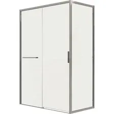 Душевой уголок Grossman Style 130x80x195 / 120.K33.05.1380.10.00 (хром/прозрачное стекло)