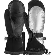 Горнолыжные варежки Reusch Yeta Mitten 4631452-7024 (р. 8, black/shiny silver)