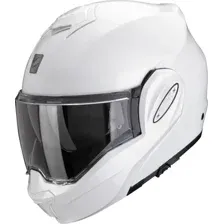 Мотошлем Scorpion Exo Exo-Tech Evo Pro Solid (р. L, белый металлик)