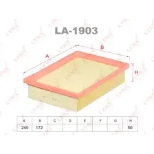 Фильтр воздушный LYNXAUTO LA-1903