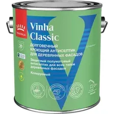 Антисептик для древесины Tikkivala Vinha Classic VVA (2.7л, полуматовый)