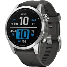 Умные часы Garmin Fenix 7S (серебристый/графитовый)