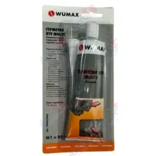 Герметик RTV multy, серый, 85 гр. WUMAX