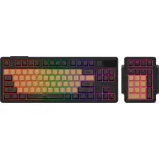 Клавиатура Дарк Проджект KD87A+Numpad (g3ms Moonstone, черный)