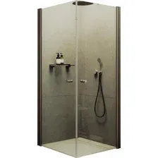 Душевой уголок MaybahGlass MGY-1291-2 (бесцветное стекло/бронзовый)