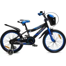 Детский велосипед Delta Sport 1805 (синий, разобранный, в коробке)