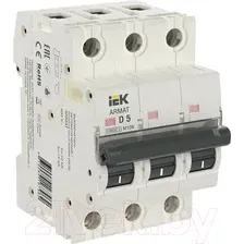 Выключатель автоматический IEK AR-M10N-3-D005