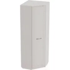 Шкаф Мебельград Элана угловой 72x72x208.5 (бодега белая)