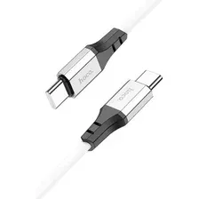 Кабель Hoco Hoco X86 USB Type-C - USB Tyope-C (1 м, белый)