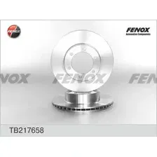 Тормозной диск FENOX TB217658 вентилируемый , передняя ось